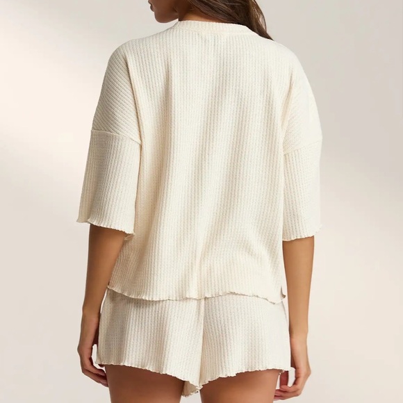 Lounge Soft Waffle Pajama Set - Picture 5 of 15